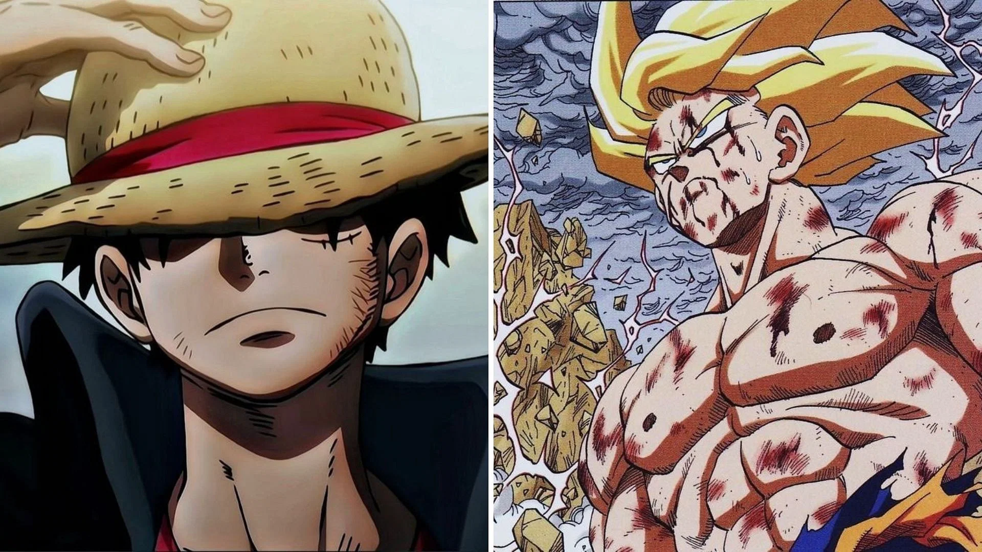 Luffy and Goku's glaring similarities prove how Dragon ball inspired One Piece BLOG